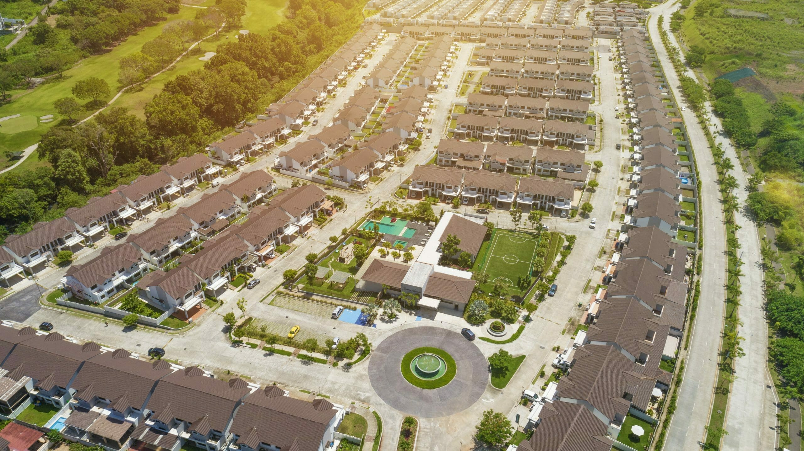 Vista a&eacute;rea del proyecto Paseo del Norte Panam&aacute;