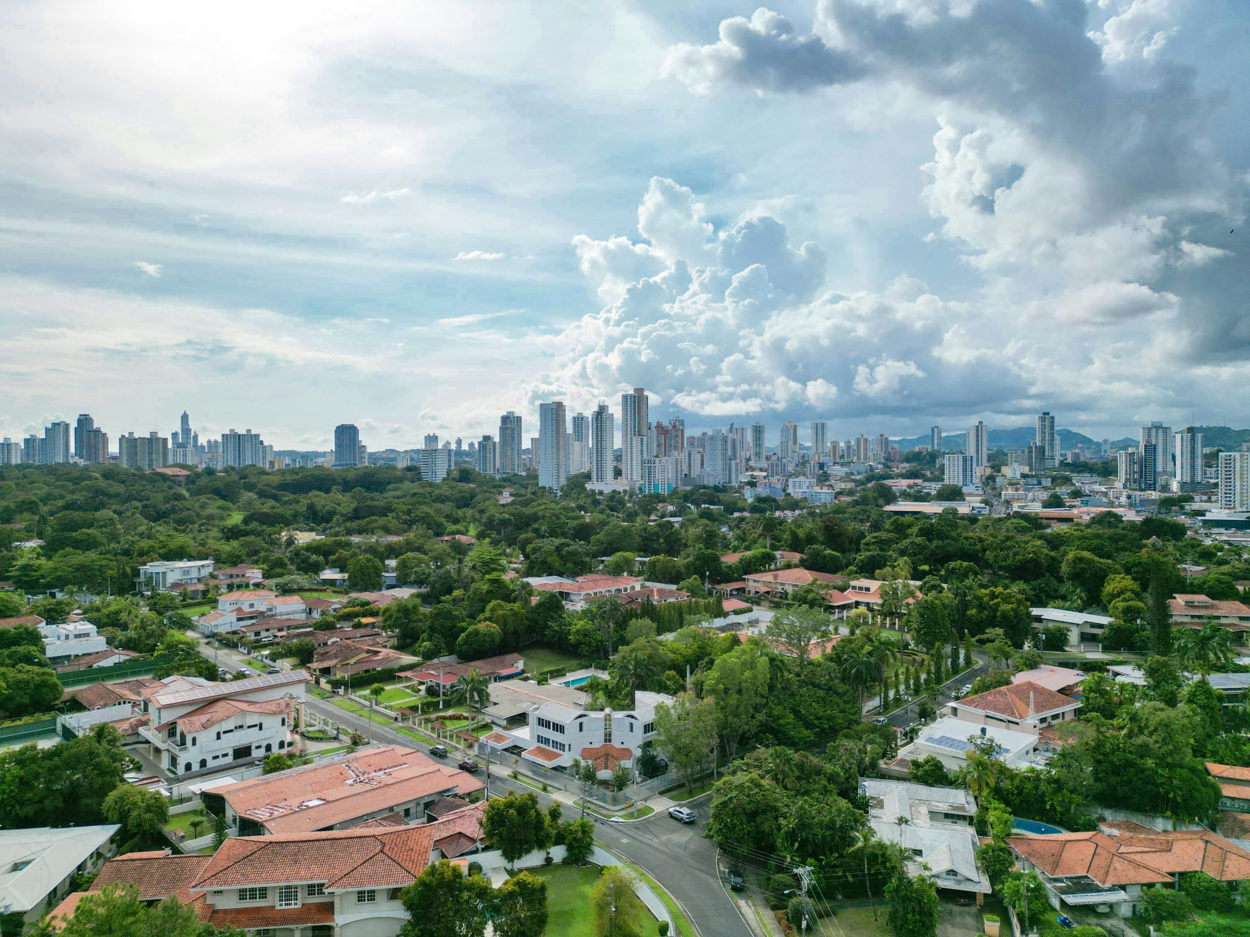 Vista panor&aacute;mica de la Ciudad de Panam&aacute;.