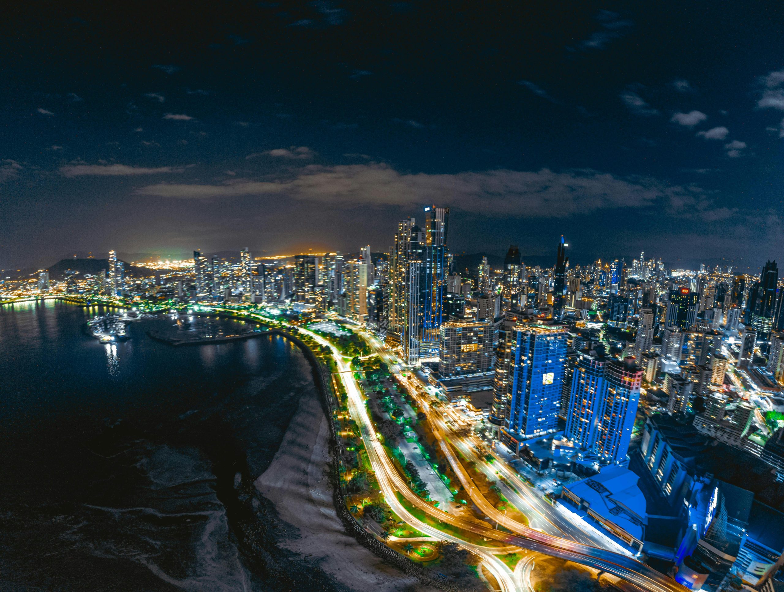 Cinta Costera, Ciudad de Panam&aacute;