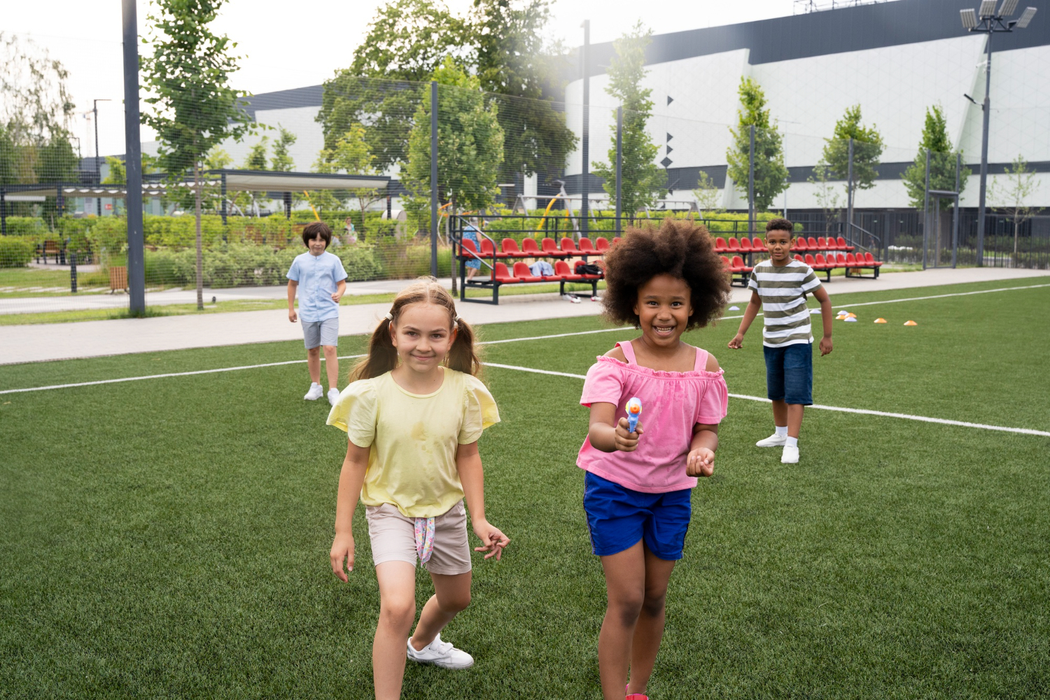 &Aacute;reas recreativas en un complejo residencial